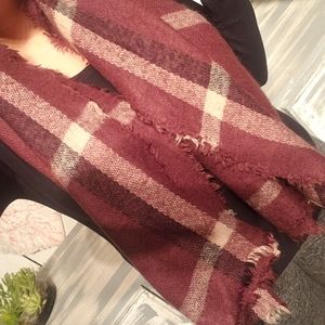 Burgundy Scarf
